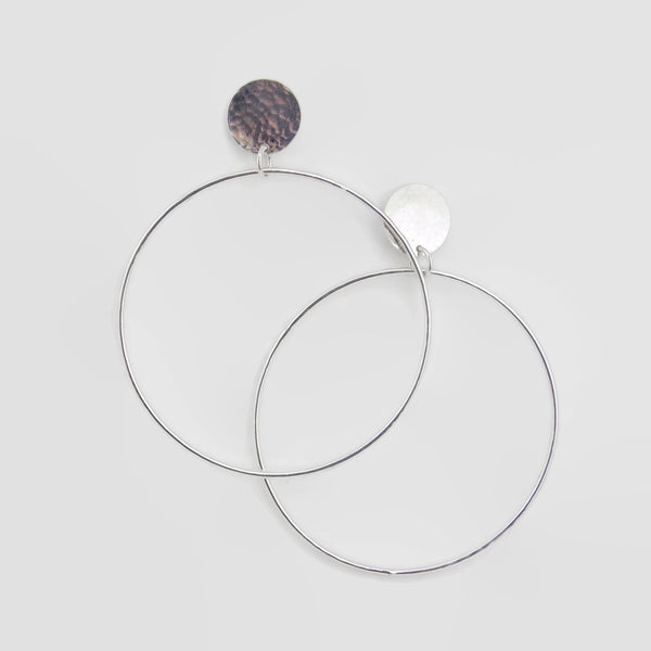 Big 80's Hoop Earrings