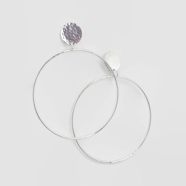 Big 80's Hoop Earrings
