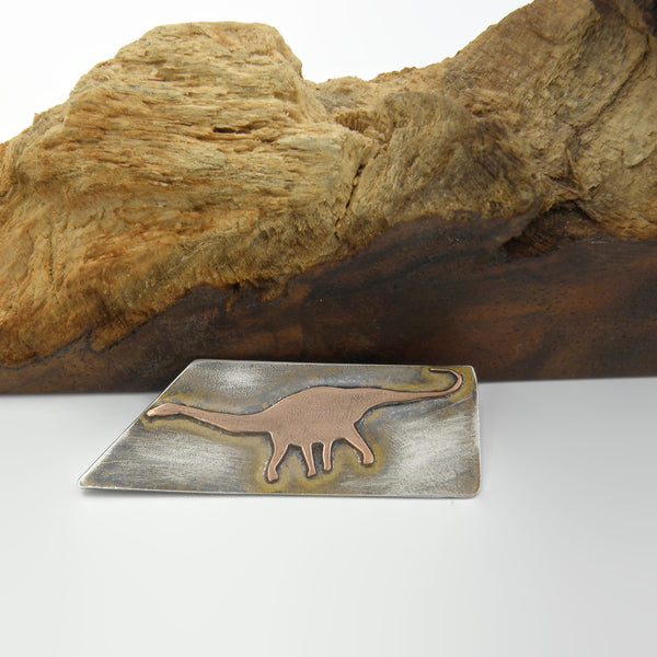 Dinosaur Brooch