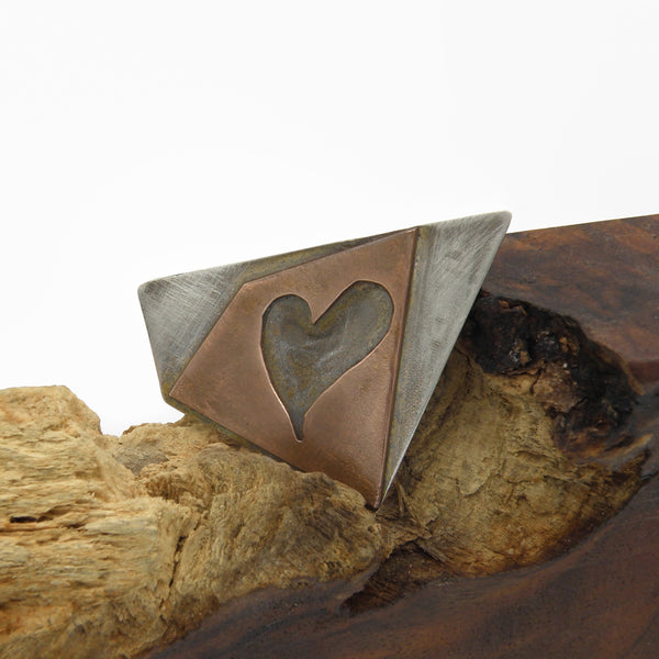 Heart Brooch