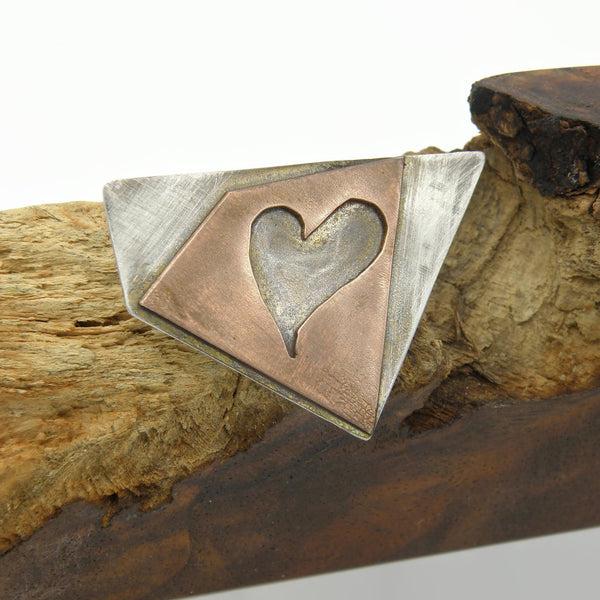 Heart Brooch