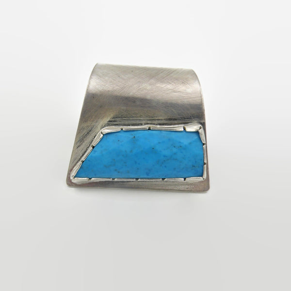 Howlite Fold Over Ring