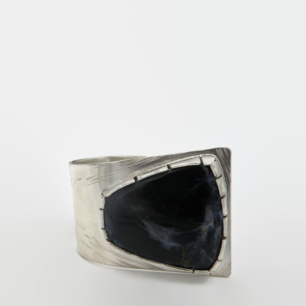 Pietersite Fold Over Ring