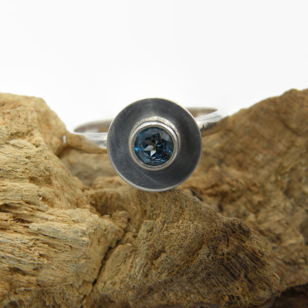 London Blue Topaz Ring