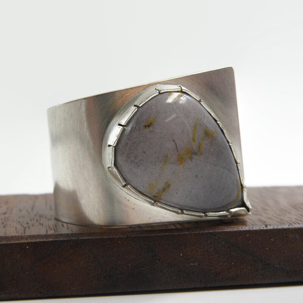 Mookaite Fold Over Ring