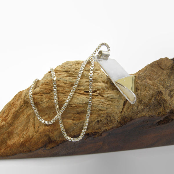 Curled Keum-Boo Pendant