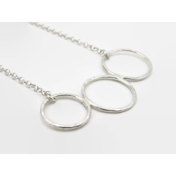 Circle of Friends - Sterling Silver Necklace