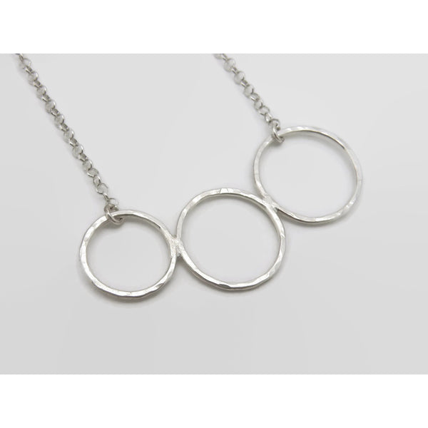 Circle of Friends - Sterling Silver Necklace