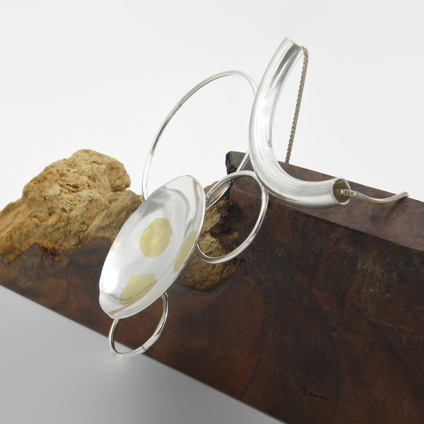 Keum-Boo Circles Pendant