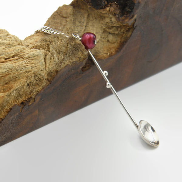 Poppy Flower Necklace