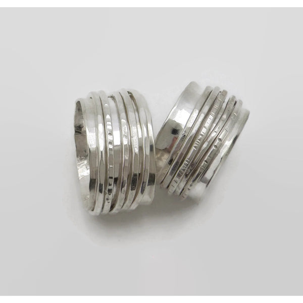 Sterling Silver Spinner Ring