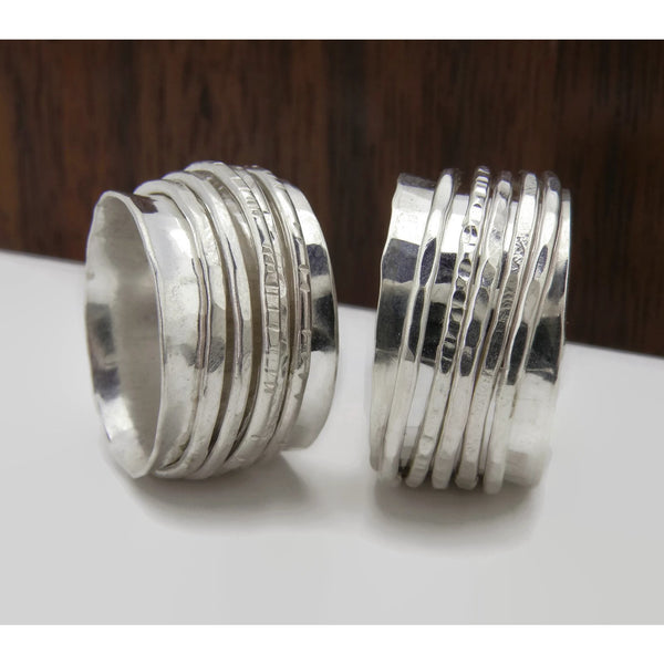 Sterling Silver Spinner Ring