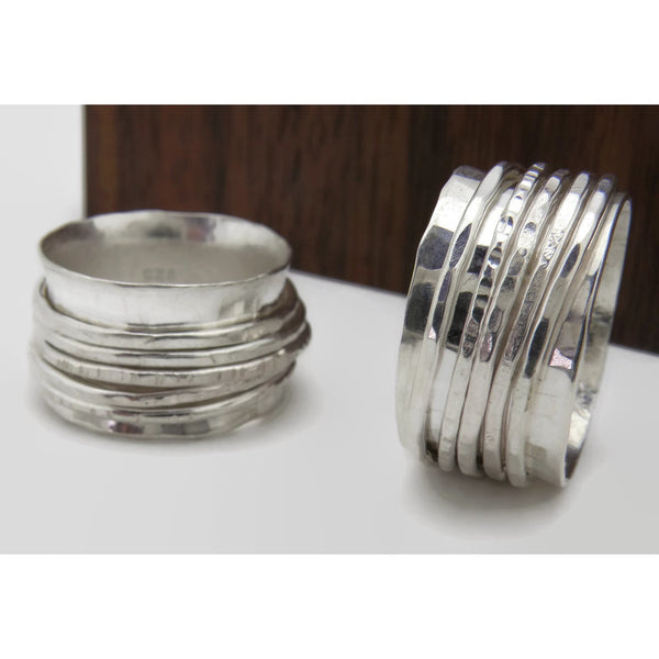 Sterling Silver Spinner Ring