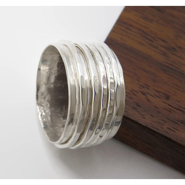Sterling Silver Spinner Ring
