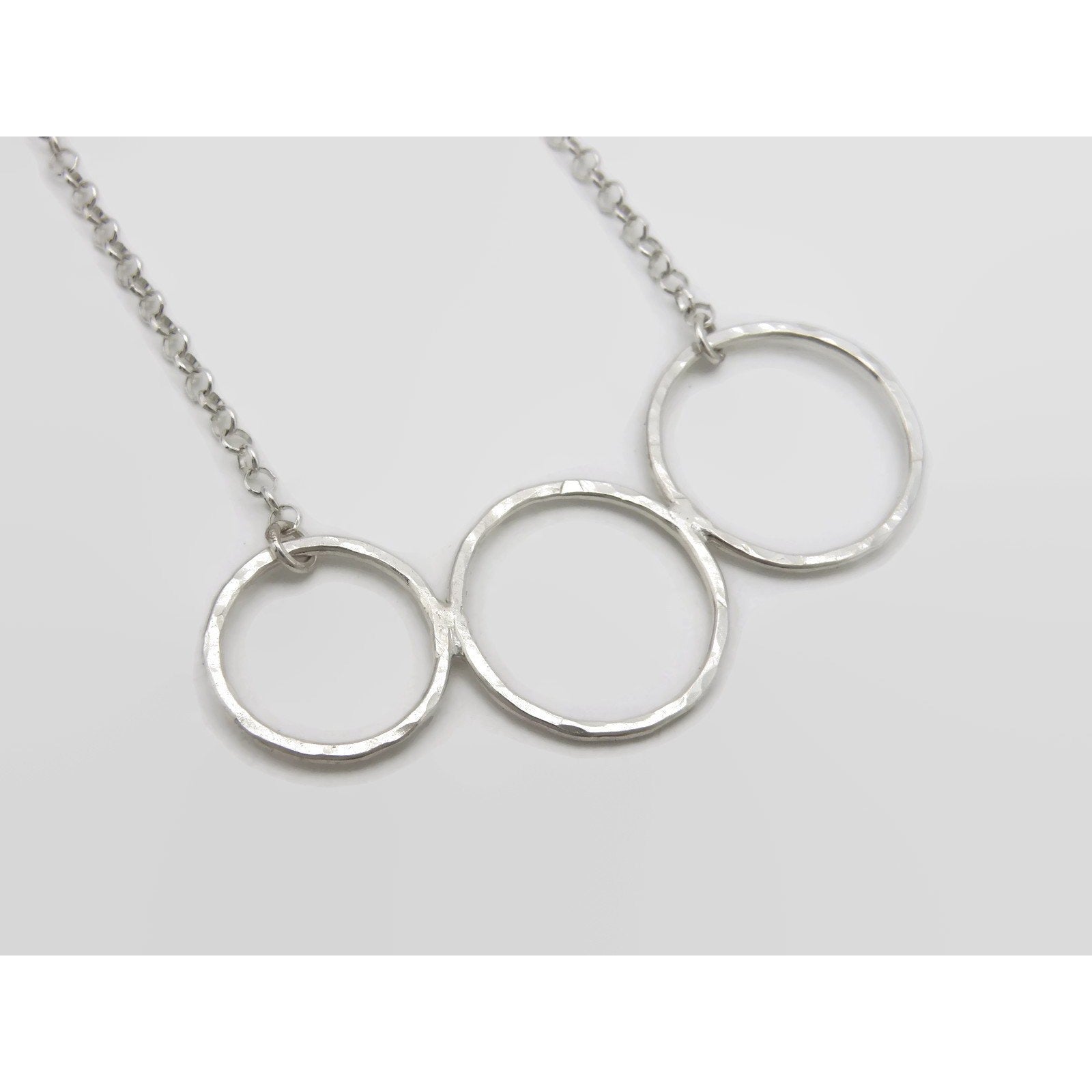 Circle of Friends - Sterling Silver Necklace