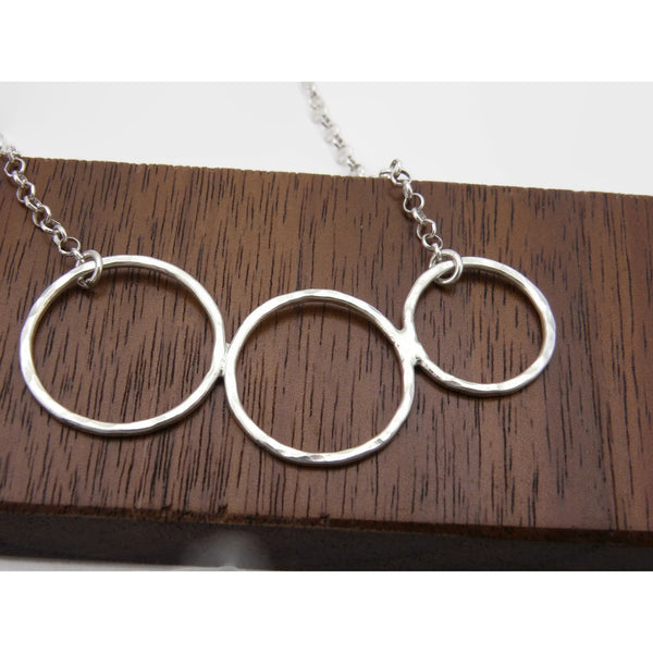 Circle of Friends - Sterling Silver Necklace